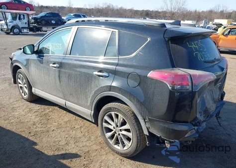 2017 Toyota Rav4 Limited из США, поврежденный, VIN 2T3DFREVXHW597268